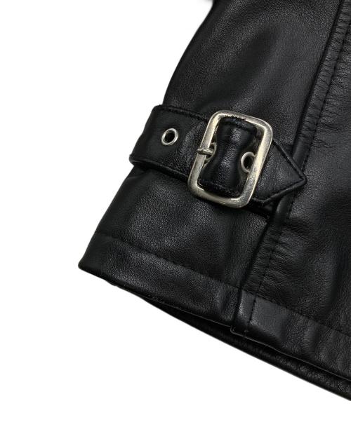 TED COMPANY（テッドカンパニー）TED COMPANY (テッドカンパニー) シングルライダースジャケット ブラック サイズ:40の古着・服飾アイテム