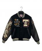 TED COMPANYテッドカンパニー）の古着「スタジャン 169/500」｜ブラック