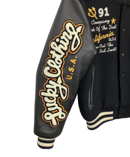 TED COMPANY（テッドカンパニー）TED COMPANY (テッドカンパニー) スタジャン 169/500 ブラック サイズ:40の古着・服飾アイテム