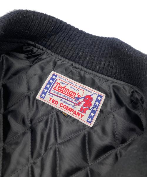TED COMPANY（テッドカンパニー）TED COMPANY (テッドカンパニー) スタジャン 169/500 ブラック サイズ:40の古着・服飾アイテム
