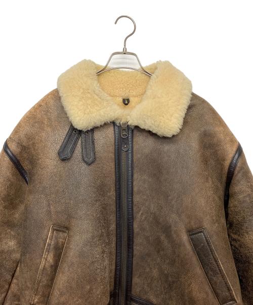 不明（フメイ）不明 (不明) B-3フライトジャケット ブラウン サイズ:Lの古着・服飾アイテム