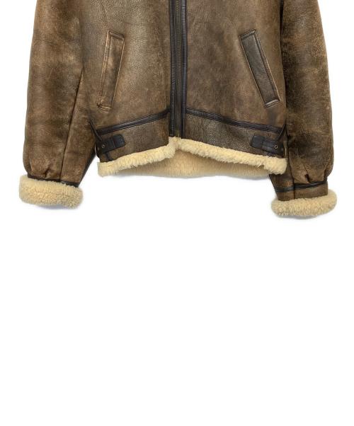 不明（フメイ）不明 (不明) B-3フライトジャケット ブラウン サイズ:Lの古着・服飾アイテム
