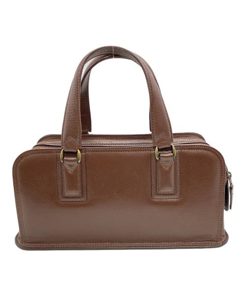土屋鞄（ツチヤカバン）土屋鞄 (ツチヤカバン) ミニボストンバッグ ブラウンの古着・服飾アイテム