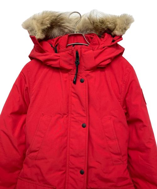 CANADA GOOSE（カナダグース）CANADA GOOSE (カナダグース) ジャスパーパーカ　ダウンジャケット レッド サイズ:XSの古着・服飾アイテム