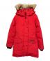CANADA GOOSE（カナダグース）の古着「ジャスパーパーカ　ダウンジャケット」｜レッド