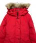 CANADA GOOSE (カナダグース) ジャスパーパーカ　ダウンジャケット レッド サイズ:XS：22000円