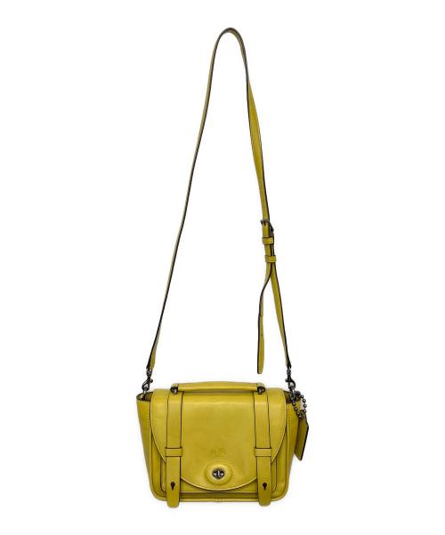 COACH（コーチ）COACH (コーチ) ショルダーバッグ イエローの古着・服飾アイテム