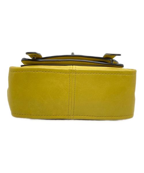 COACH（コーチ）COACH (コーチ) ショルダーバッグ イエローの古着・服飾アイテム