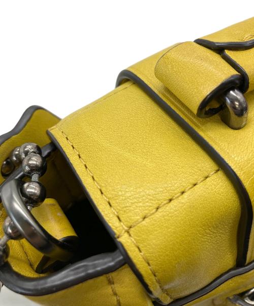 COACH（コーチ）COACH (コーチ) ショルダーバッグ イエローの古着・服飾アイテム