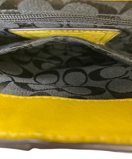 COACH（コーチ）COACH (コーチ) ショルダーバッグ イエローの古着・服飾アイテム