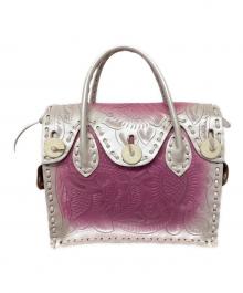 GRACE CONTINENTAL（（グレースコンチネンタル）の古着「マエストラS」｜ホワイト×ピンク