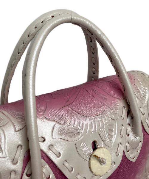 GRACE CONTINENTAL（（グレースコンチネンタル）GRACE CONTINENTAL (（グレースコンチネンタル) マエストラS ホワイト×ピンクの古着・服飾アイテム