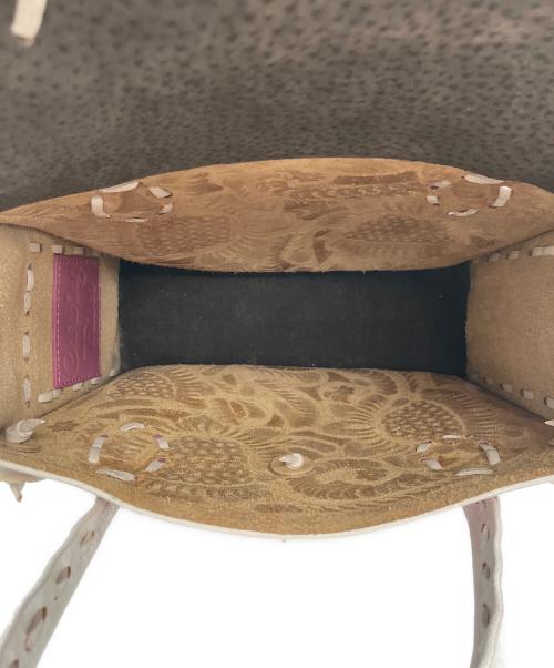 GRACE CONTINENTAL（（グレースコンチネンタル）GRACE CONTINENTAL (（グレースコンチネンタル) マエストラS ホワイト×ピンクの古着・服飾アイテム