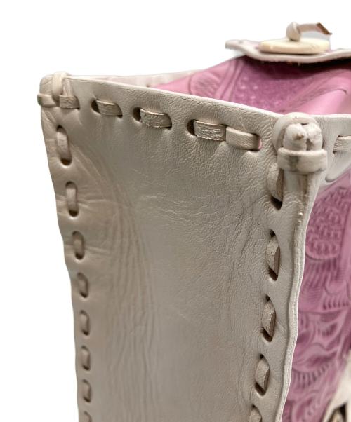 GRACE CONTINENTAL（（グレースコンチネンタル）GRACE CONTINENTAL (（グレースコンチネンタル) マエストラS ホワイト×ピンクの古着・服飾アイテム