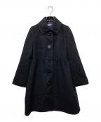 BURBERRY BLUE LABELバーバリーロンドンブルーレーベル）の古着「ウールコート」｜ブラック