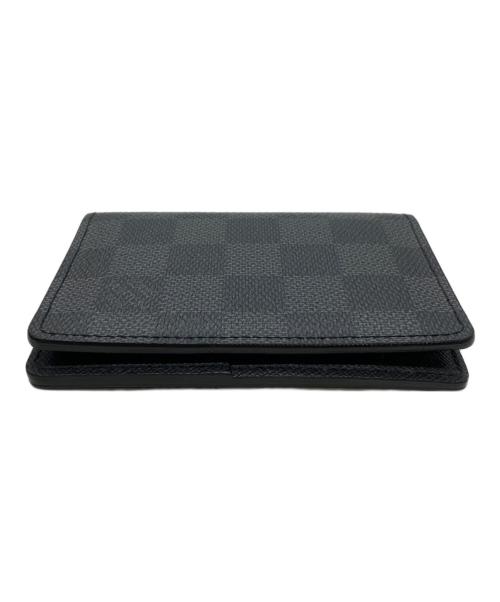 LOUIS VUITTON（ルイ ヴィトン）LOUIS VUITTON (ルイ ヴィトン) カードケース ブラックの古着・服飾アイテム