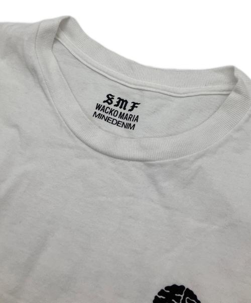 WACKO MARIA（ワコマリア）WACKO MARIA (ワコマリア) 半袖カットソー　三軒茶屋限定  ホワイト サイズ:L　の古着・服飾アイテム