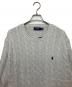 POLO RALPH LAUREN (ポロ・ラルフローレン) 薄手ニット グレー サイズ:XL 未使用品：6000円