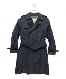MACKINTOSH（マッキントッシュ）の古着「デニムトレンチコート」｜インディゴ