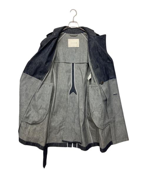 MACKINTOSH（マッキントッシュ）MACKINTOSH (マッキントッシュ) デニムトレンチコート インディゴ サイズ:34の古着・服飾アイテム