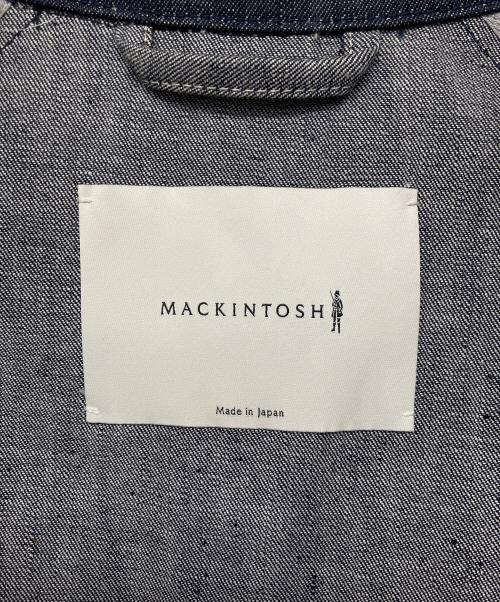 MACKINTOSH（マッキントッシュ）MACKINTOSH (マッキントッシュ) デニムトレンチコート インディゴ サイズ:34の古着・服飾アイテム
