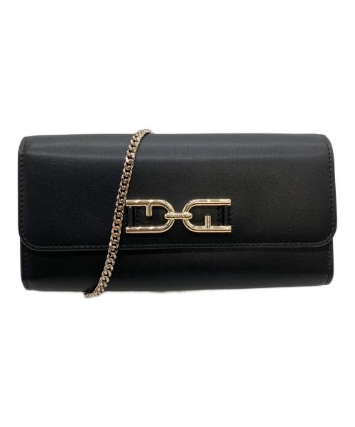 FURLA（フルラ）FURLA (フルラ) チェーンショルダーバッグ ブラックの古着・服飾アイテム