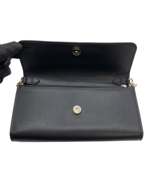 FURLA（フルラ）FURLA (フルラ) チェーンショルダーバッグ ブラックの古着・服飾アイテム