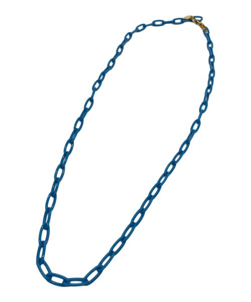 PRADA（プラダ）PRADA (プラダ) ネックレス ブルーの古着・服飾アイテム