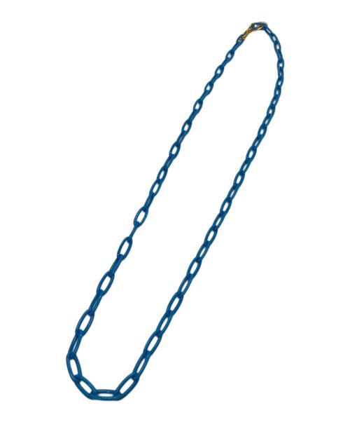 PRADA（プラダ）PRADA (プラダ) ネックレス ブルーの古着・服飾アイテム