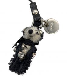 PRADA（プラダ）の古着「ストラップ　パンダ」｜ブラック×ホワイト