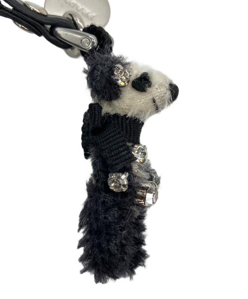 PRADA（プラダ）PRADA (プラダ) ストラップ　パンダ ブラック×ホワイトの古着・服飾アイテム