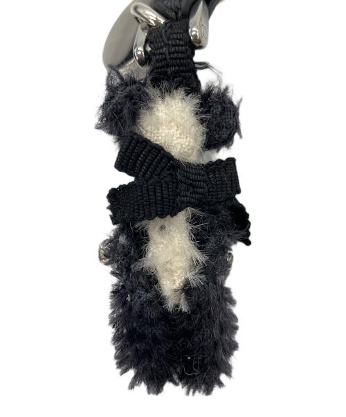 PRADA（プラダ）PRADA (プラダ) ストラップ　パンダ ブラック×ホワイトの古着・服飾アイテム