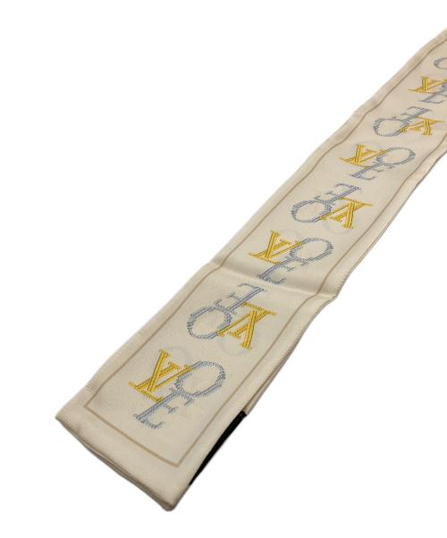 LOUIS VUITTON（ルイ ヴィトン）LOUIS VUITTON (ルイ ヴィトン) ザッツラブ　スカーフ ベージュの古着・服飾アイテム