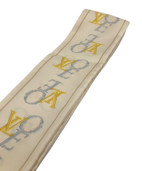 LOUIS VUITTON（ルイ ヴィトン）LOUIS VUITTON (ルイ ヴィトン) ザッツラブ　スカーフ ベージュの古着・服飾アイテム