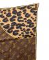 LOUIS VUITTON (ルイ ヴィトン) モノグラム・レオパード シルクスカーフ ブラウン：20000円