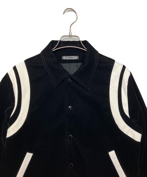 MINEDENIM（マインデニム）MINEDENIM (マインデニム) バーシティージャケット ブラック サイズ:１の古着・服飾アイテム