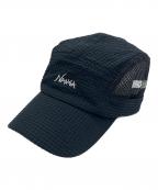 NANGA×WIND AND SEAナンガ×ウィンダンシー）の古着「キャップ」｜ブラック