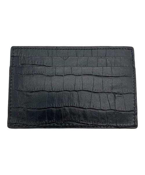 WACKO MARIA（ワコマリア）WACKO MARIA (ワコマリア) PORTER (ポーター) パイソンカードケース ブラックの古着・服飾アイテム