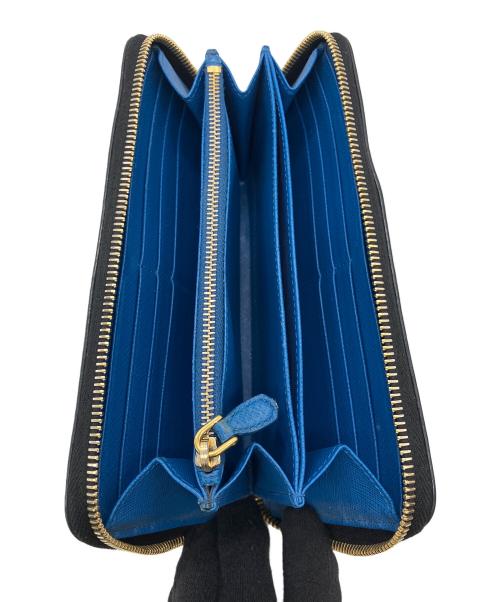 PRADA（プラダ）PRADA (プラダ) 長財布 ブラックの古着・服飾アイテム