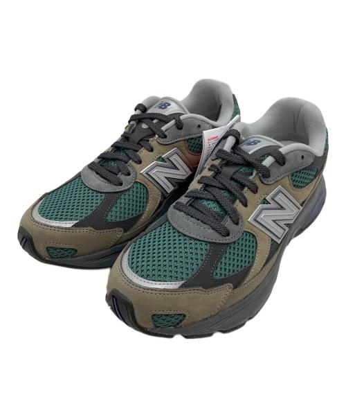 NEW BALANCE（ニューバランス）NEW BALANCE (ニューバランス) スニーカー カーキ×グリーン サイズ:28cm 未使用品の古着・服飾アイテム