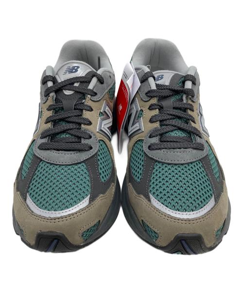 NEW BALANCE（ニューバランス）NEW BALANCE (ニューバランス) スニーカー カーキ×グリーン サイズ:28cm 未使用品の古着・服飾アイテム