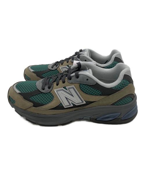 NEW BALANCE（ニューバランス）NEW BALANCE (ニューバランス) スニーカー カーキ×グリーン サイズ:28cm 未使用品の古着・服飾アイテム
