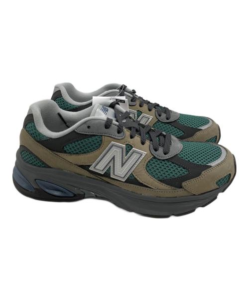 NEW BALANCE（ニューバランス）NEW BALANCE (ニューバランス) スニーカー カーキ×グリーン サイズ:28cm 未使用品の古着・服飾アイテム