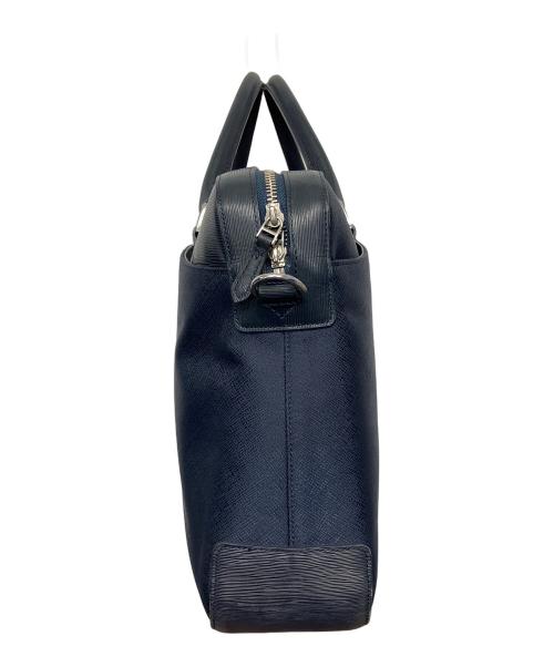 PELLE MORBIDA（ペッレモルビダ）PELLE MORBIDA (ペッレモルビダ) 2WAYバッグ ネイビーの古着・服飾アイテム