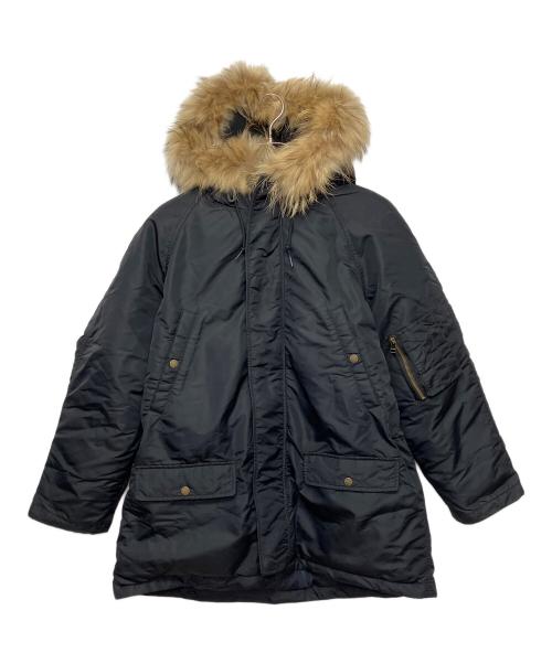 RALPH LAUREN（ラルフローレン）RALPH LAUREN (ラルフローレン) モッズコート ブラック サイズ:5Fの古着・服飾アイテム