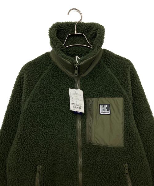 HELLY HANSEN（ヘリーハンセン）HELLY HANSEN (ヘリーハンセン) FIBERPILE THERMO JACKET グリーン サイズ:Mの古着・服飾アイテム