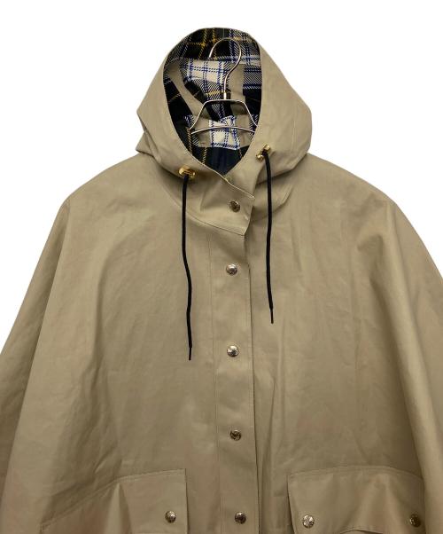 MACKINTOSH（マッキントッシュ）MACKINTOSH (マッキントッシュ) フーデッドポンチョ ベージュ サイズ:Sの古着・服飾アイテム