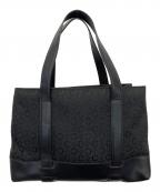 CELINEセリーヌ）の古着「Cマカダム　トートバッグ」｜ブラック