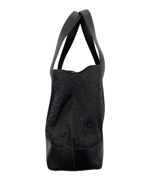 CELINE（セリーヌ）CELINE (セリーヌ) Cマカダム　トートバッグ ブラックの古着・服飾アイテム