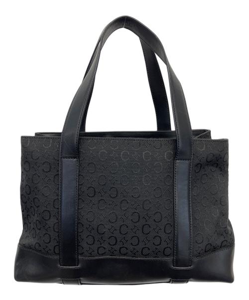 CELINE（セリーヌ）CELINE (セリーヌ) Cマカダム　トートバッグ ブラックの古着・服飾アイテム